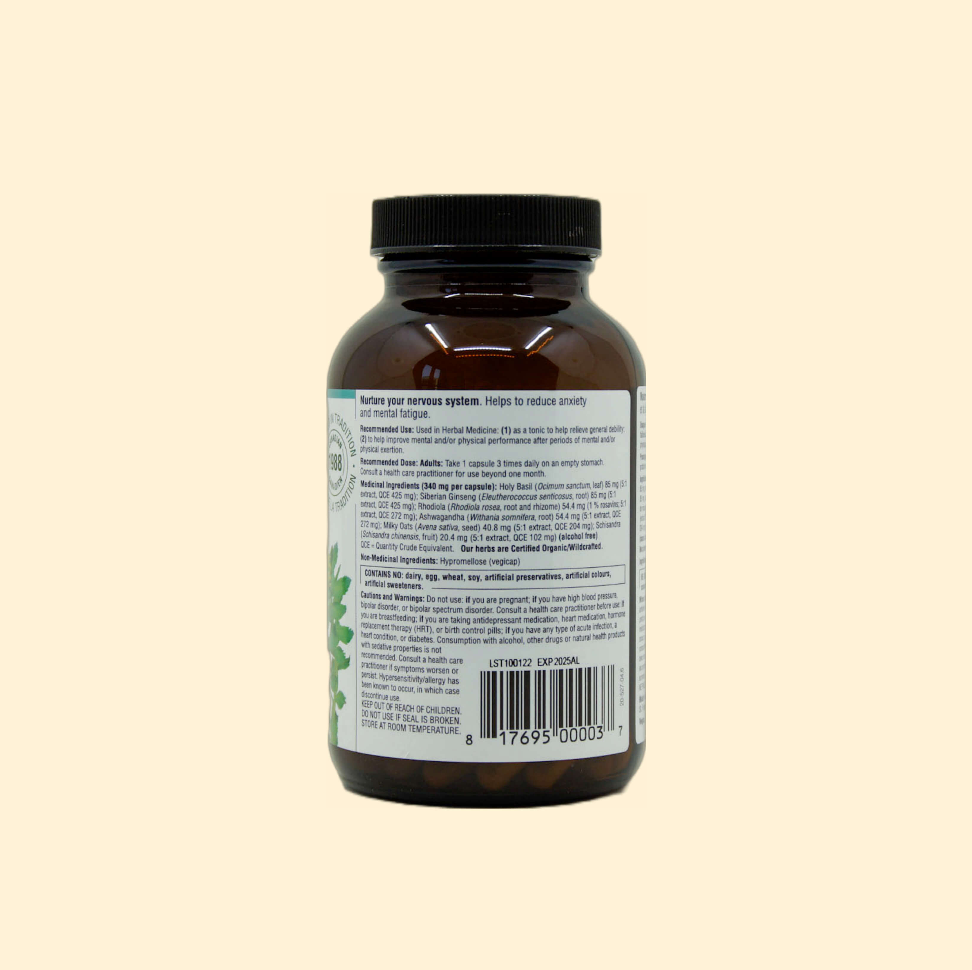 Strest® Ashwagandha & Adaptogenic Herb Capsules