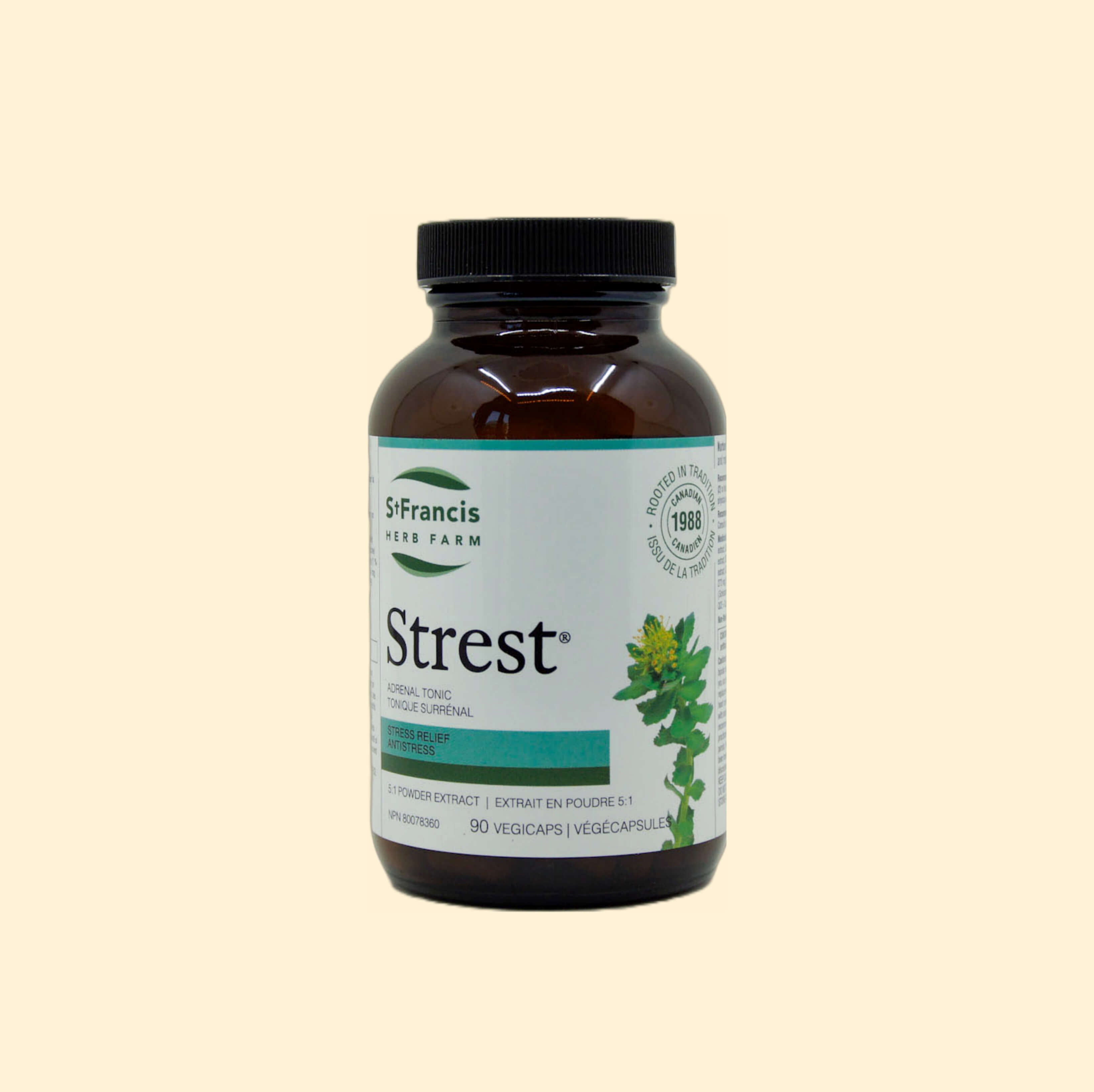Strest® Ashwagandha & Adaptogenic Herb Capsules